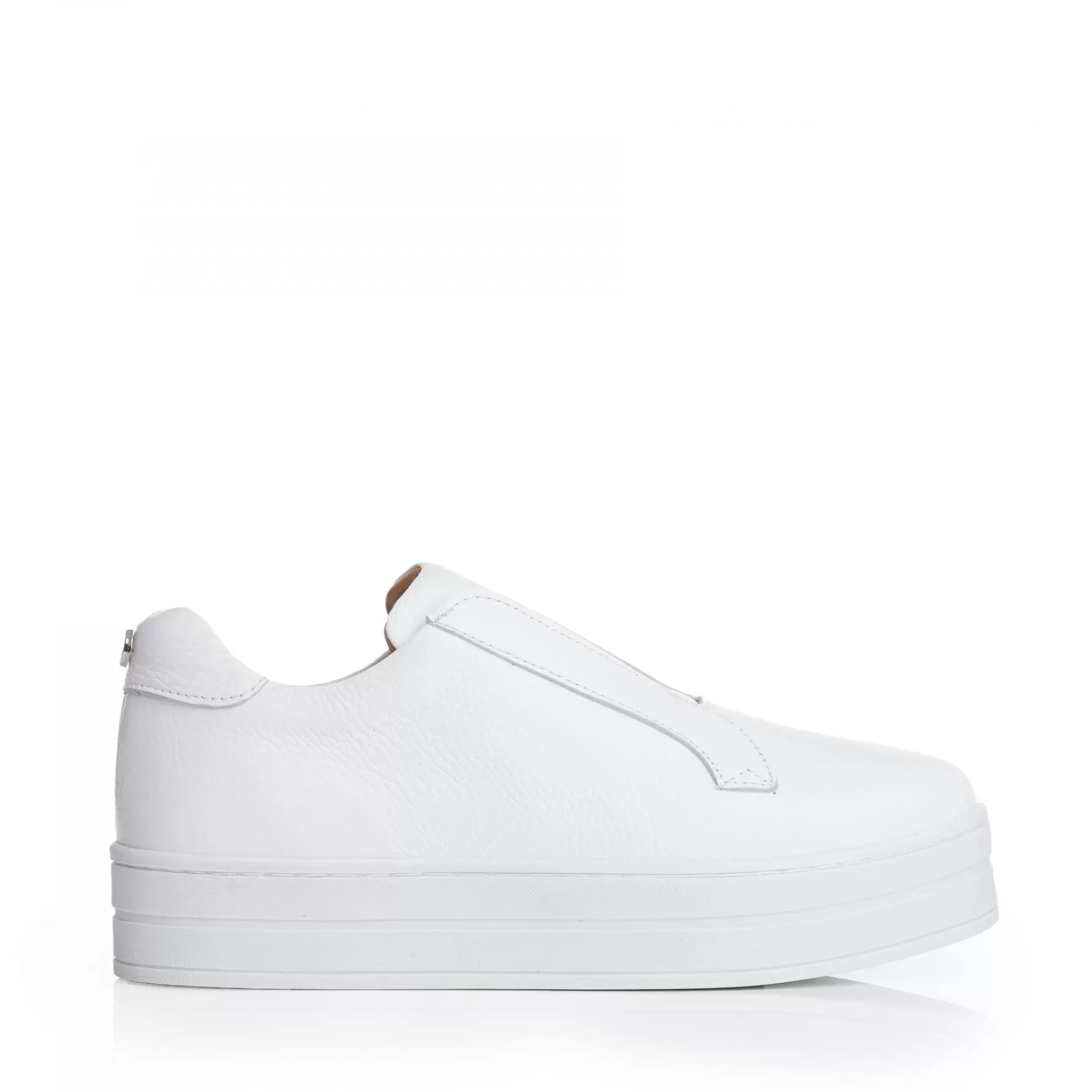 White Trainers | Slip-On Trainers*Moda in Pelle White Trainers | Slip-On Trainers