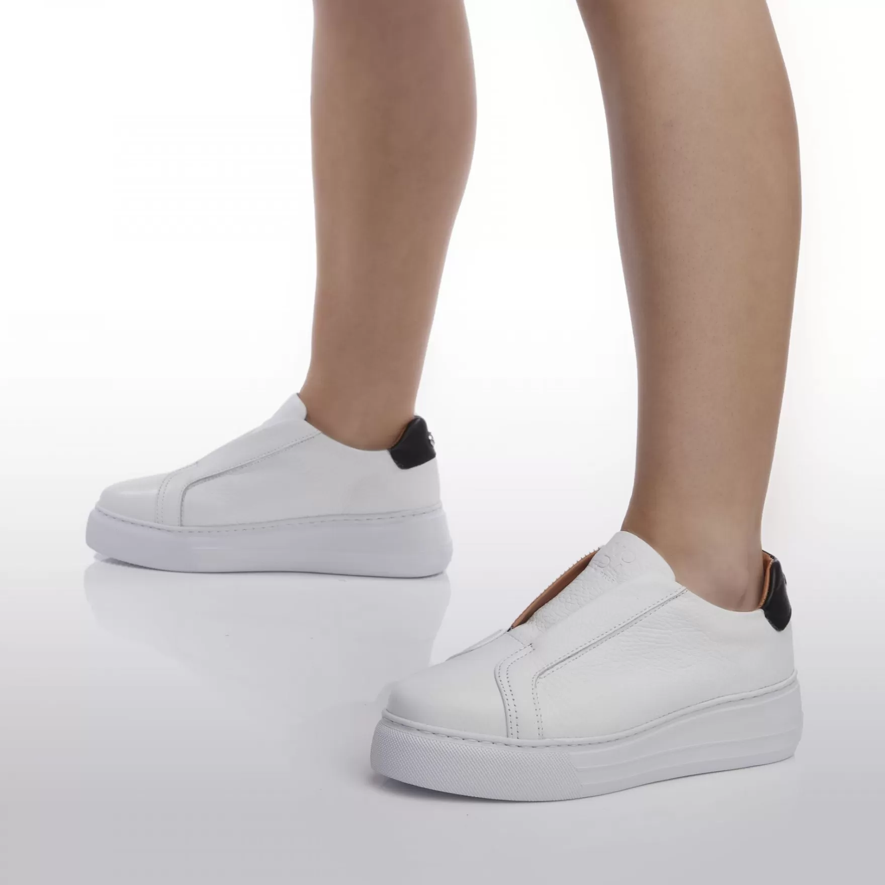 White Trainers | Slip-On Trainers | Chunky Trainers | Platform Trainers*Moda in Pelle White Trainers | Slip-On Trainers | Chunky Trainers | Platform Trainers