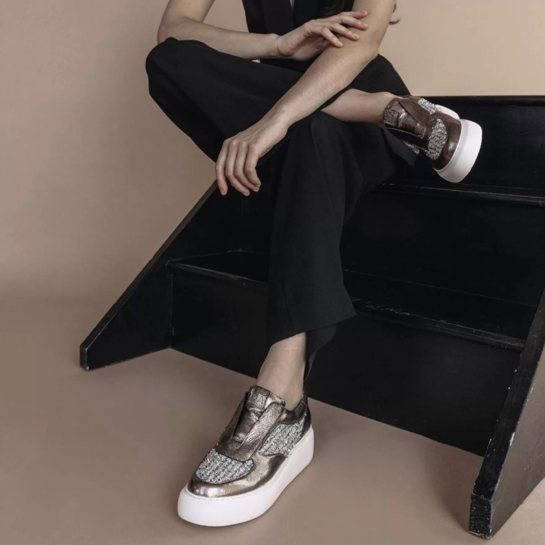 Wedge Trainers | Chunky Trainers*Moda in Pelle Wedge Trainers | Chunky Trainers