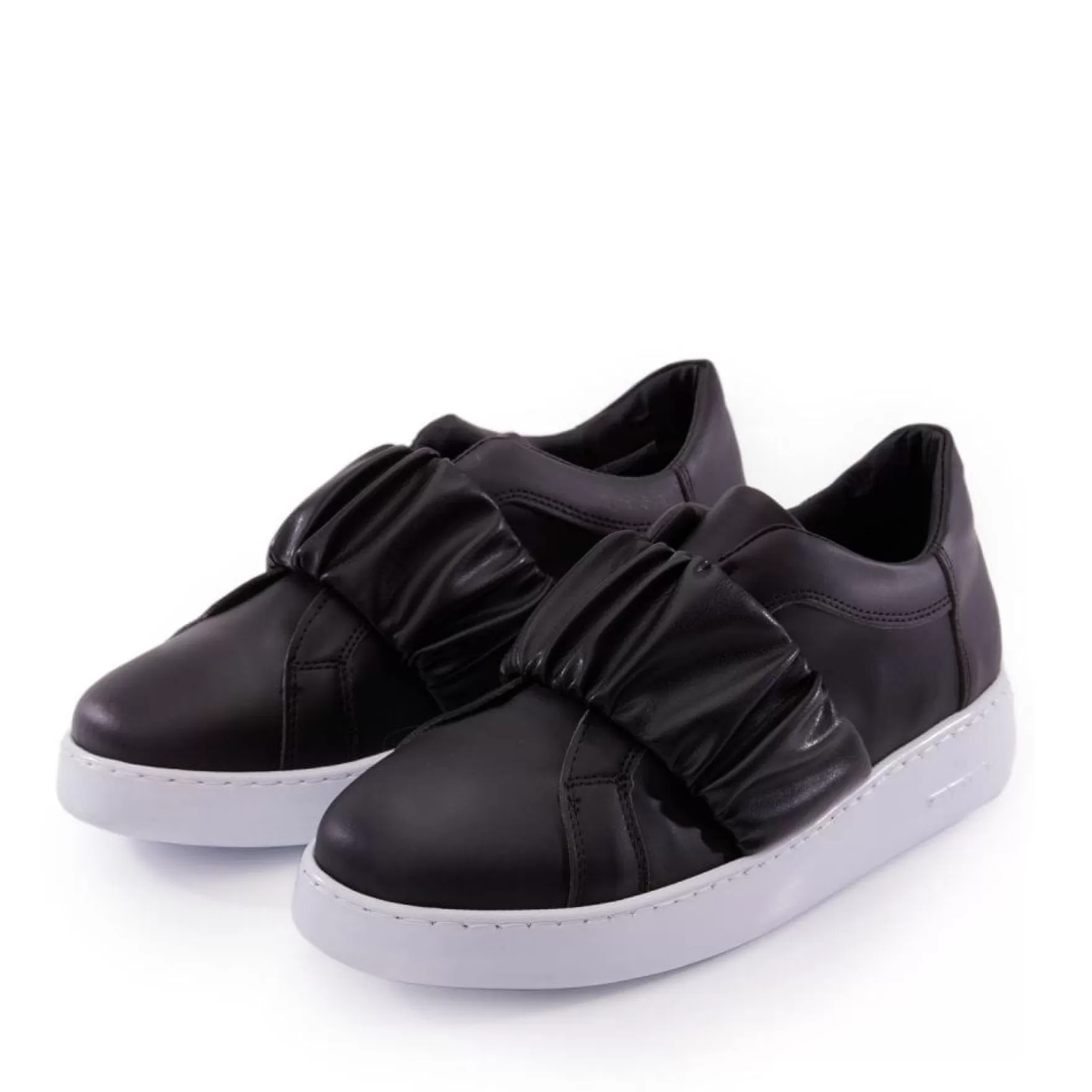 Black Trainers | Slip-On Trainers*Moda in Pelle Black Trainers | Slip-On Trainers