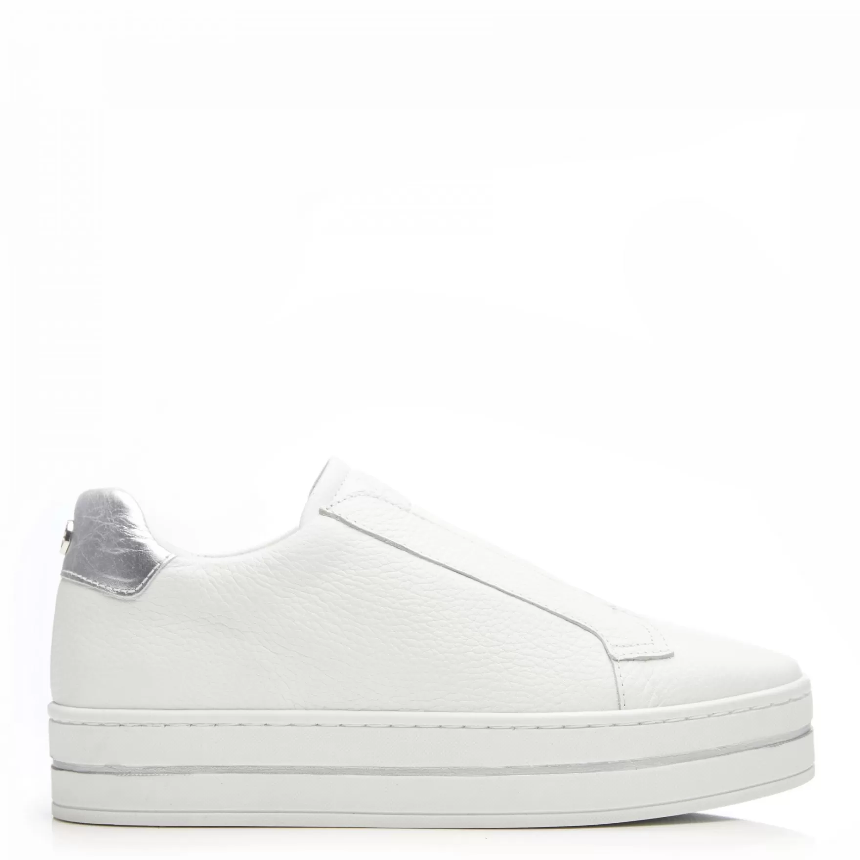 White Trainers | Slip-On Trainers*Moda in Pelle White Trainers | Slip-On Trainers