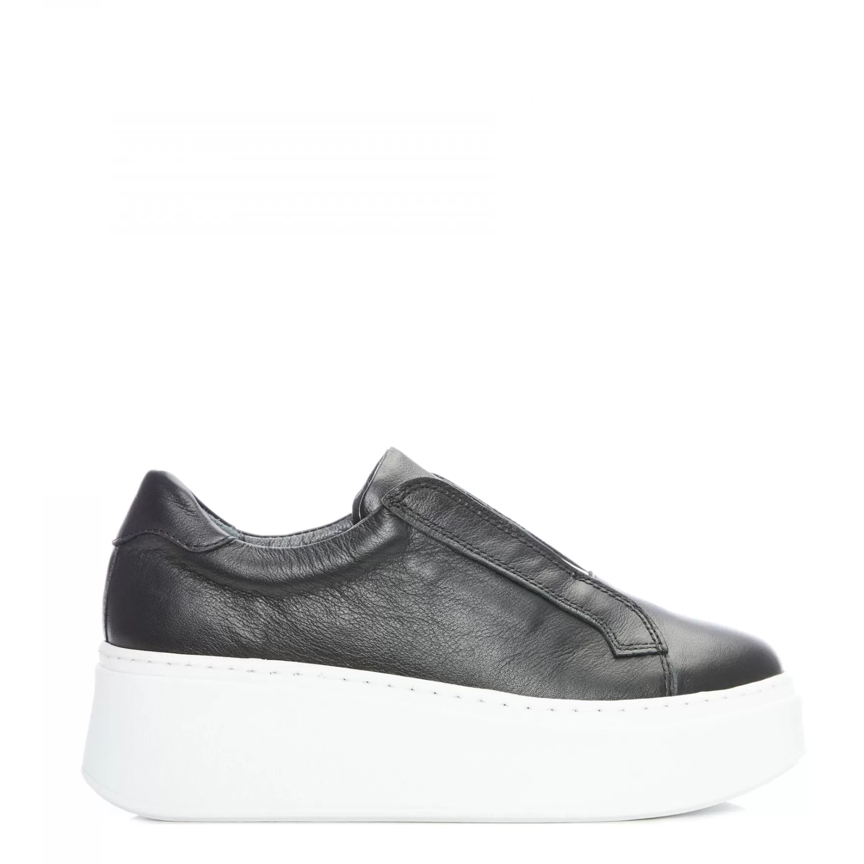 B.Soleful | Black Trainers | Slip-On Trainers*Moda in Pelle B.Soleful | Black Trainers | Slip-On Trainers