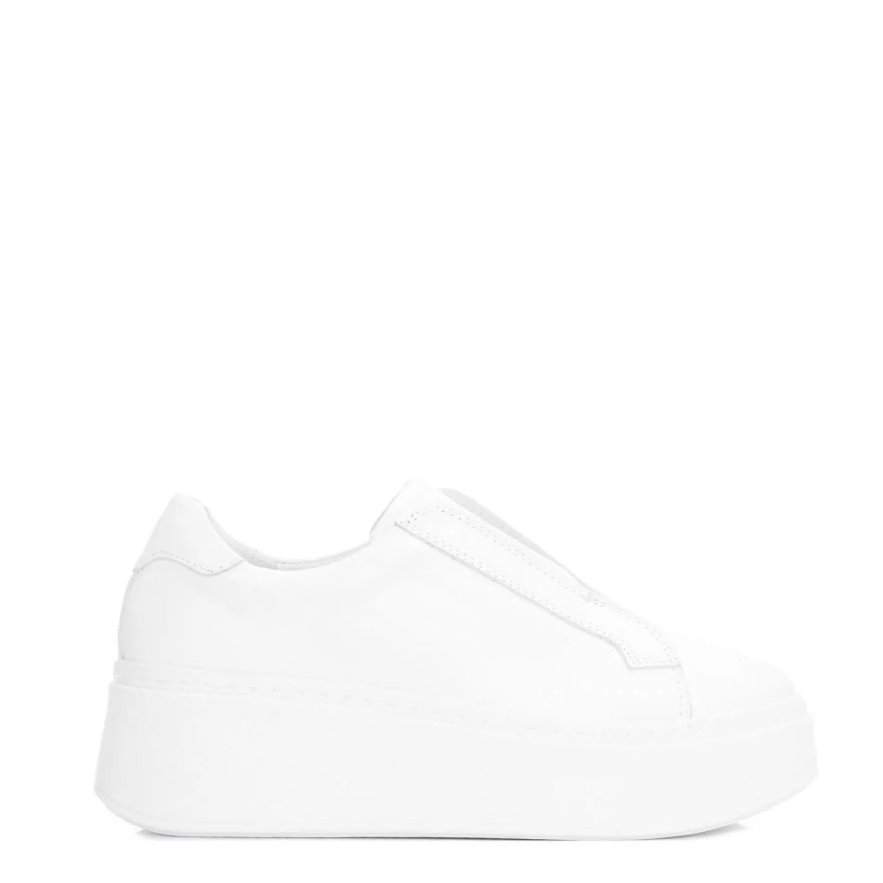 B.Soleful | White Trainers | Slip-On Trainers*Moda in Pelle B.Soleful | White Trainers | Slip-On Trainers