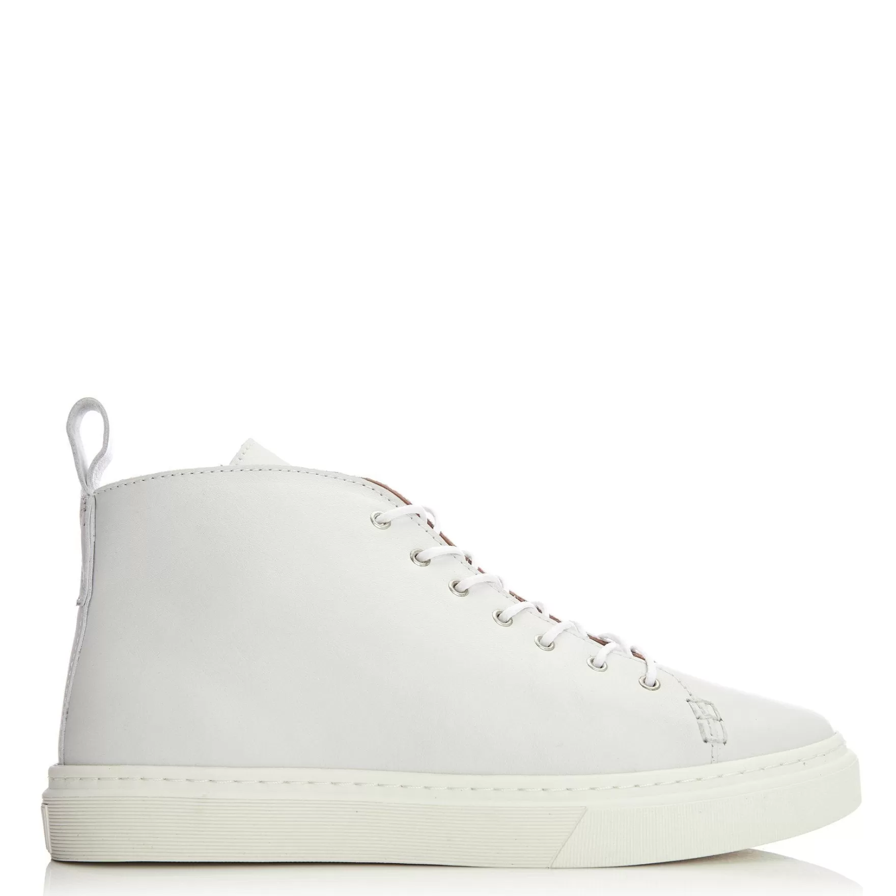 White Trainers | High-Top Trainers*Moda in Pelle White Trainers | High-Top Trainers