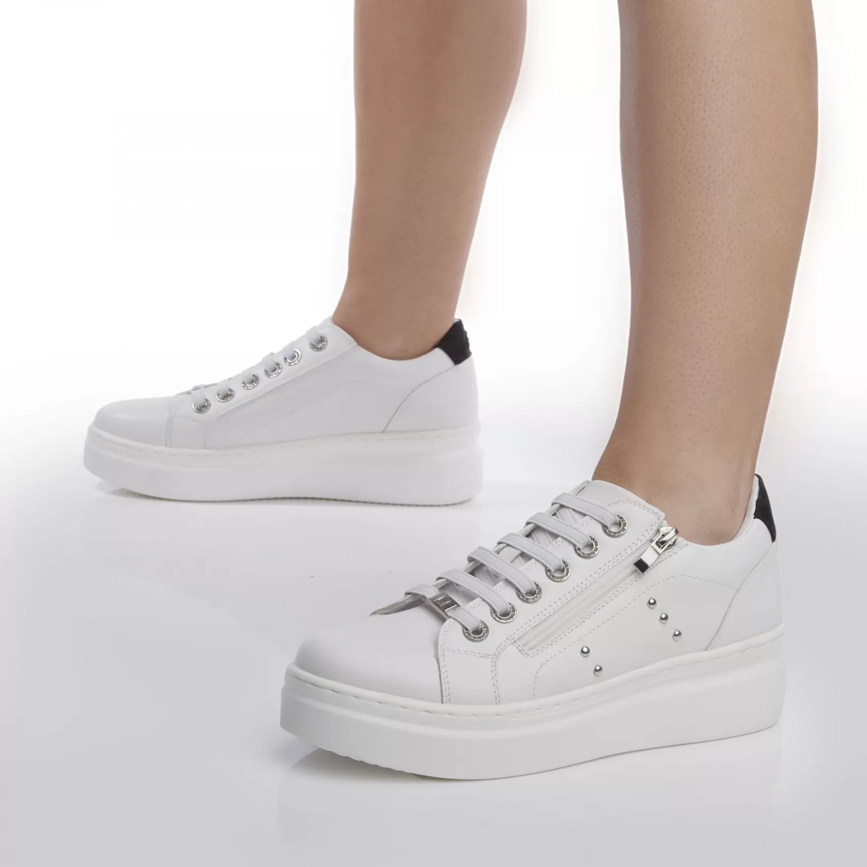 White Trainers*Moda in Pelle White Trainers