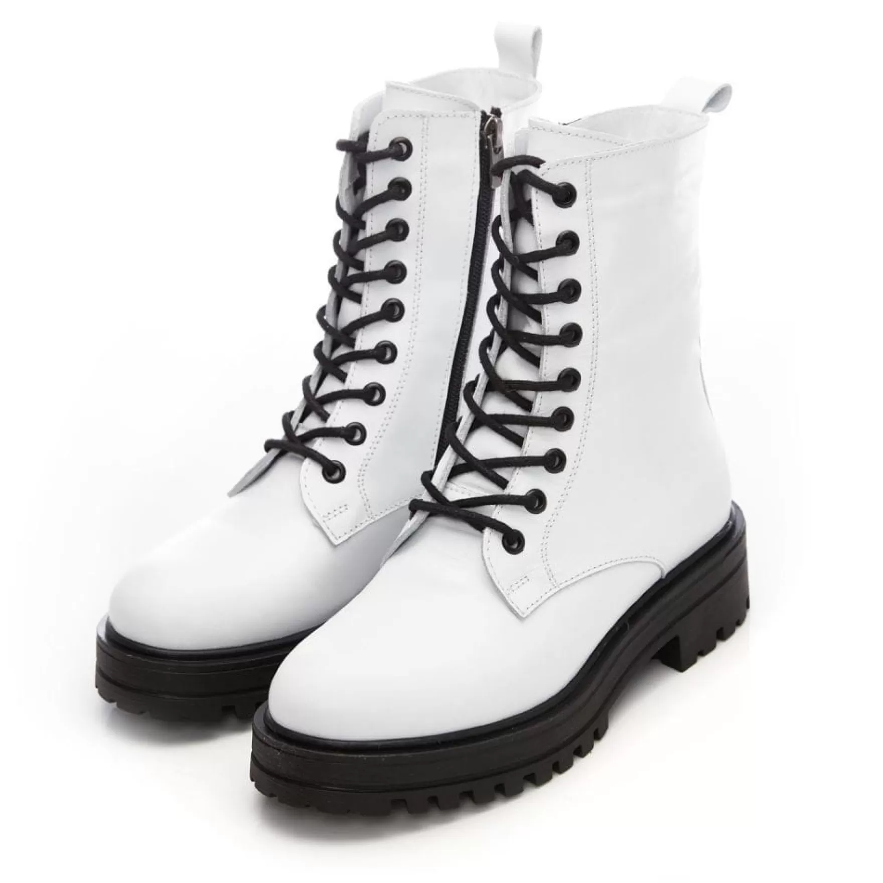 B.Soleful | White Boots*Moda in Pelle B.Soleful | White Boots