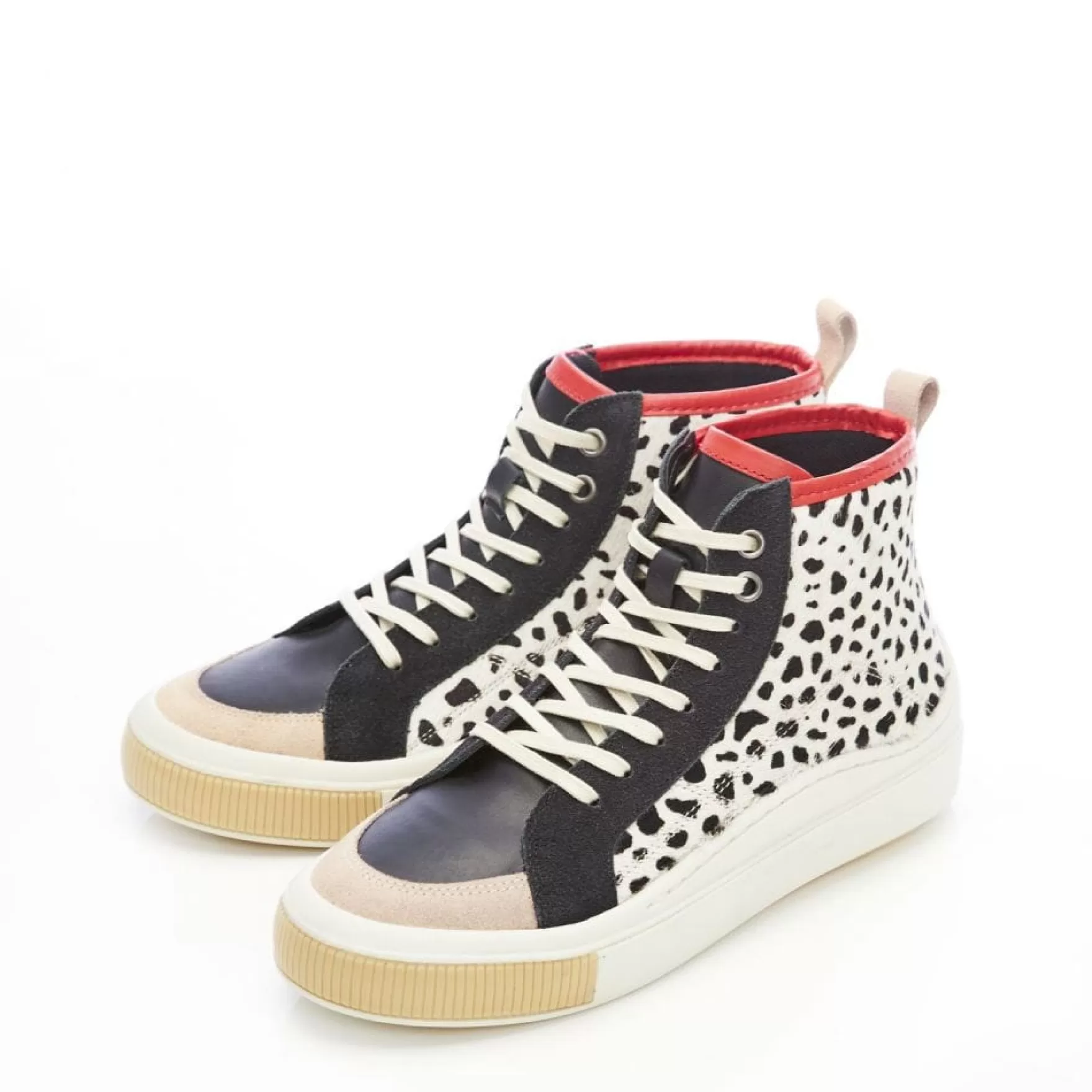 Animal Print | High-Top Trainers*Moda in Pelle Animal Print | High-Top Trainers