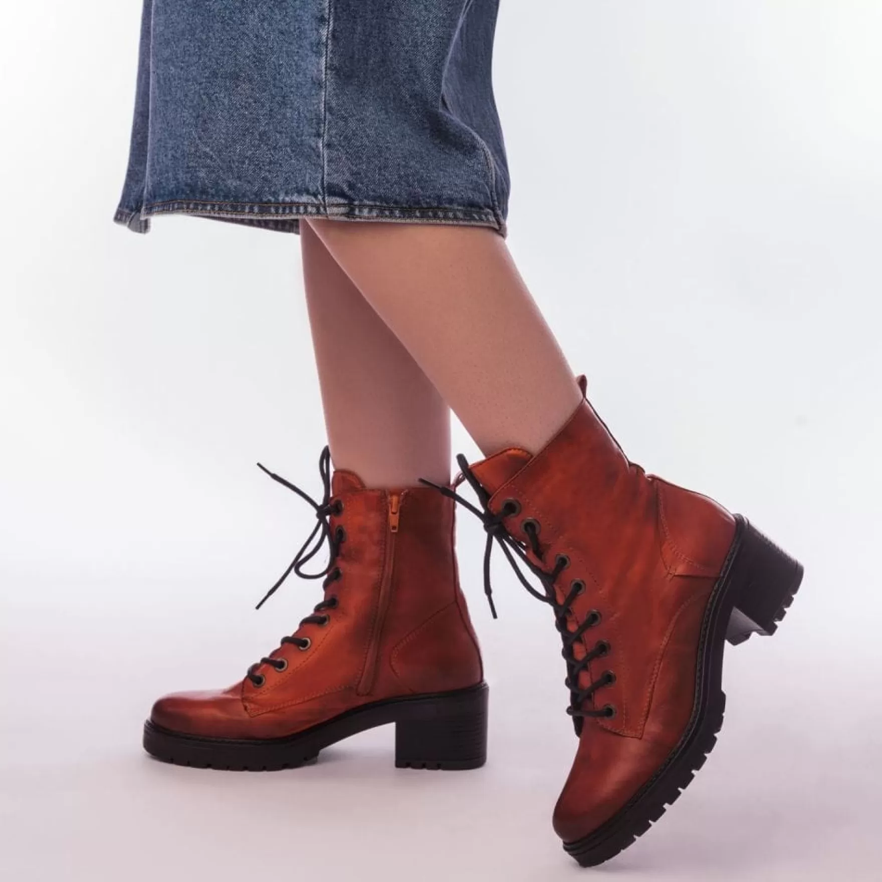 Chunky Boots | Ankle Boots*Moda in Pelle Chunky Boots | Ankle Boots