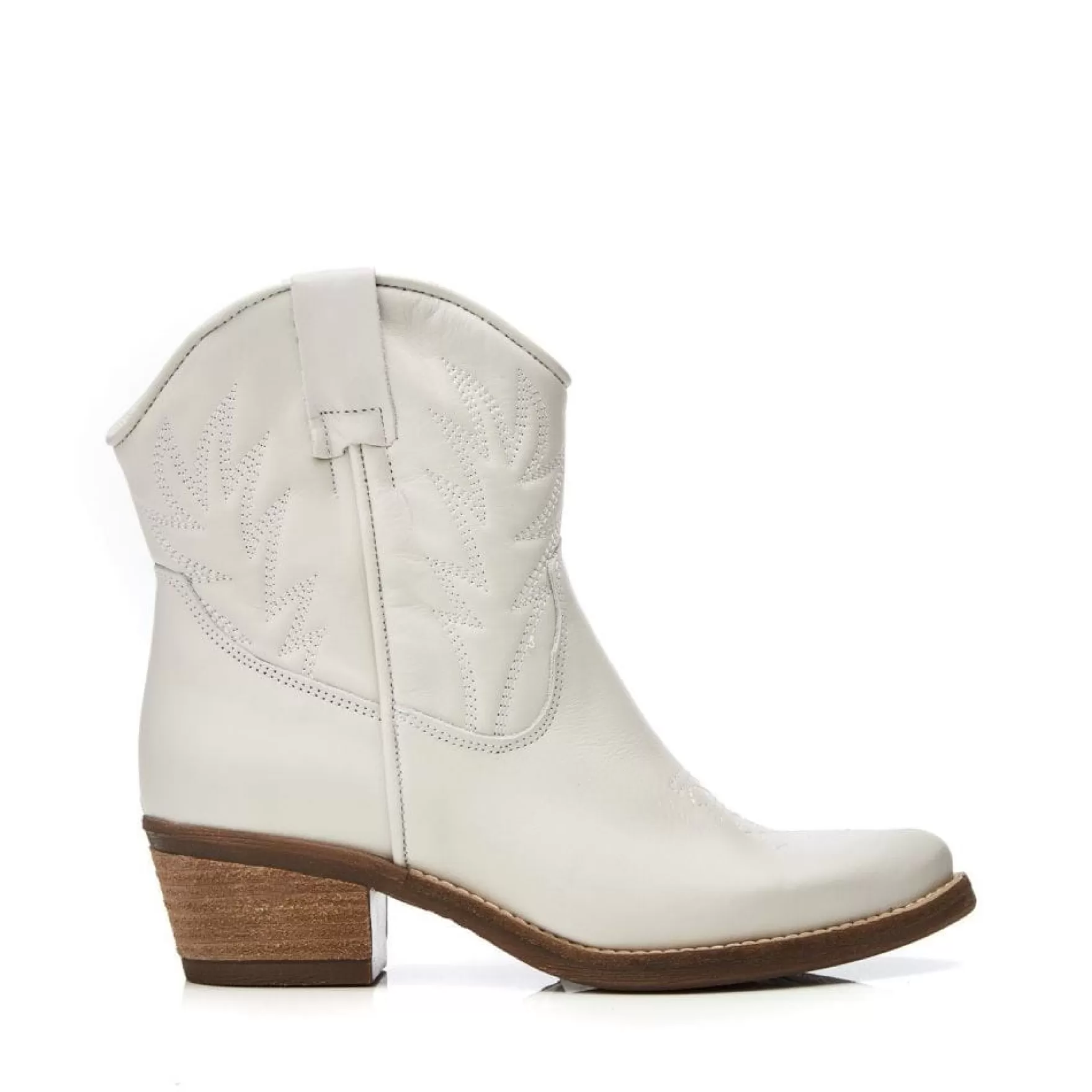 White Boots | Ankle Boots*Moda in Pelle White Boots | Ankle Boots