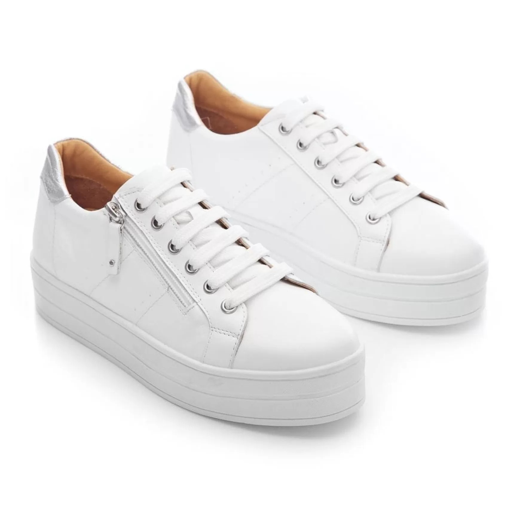 White Trainers*Moda in Pelle White Trainers