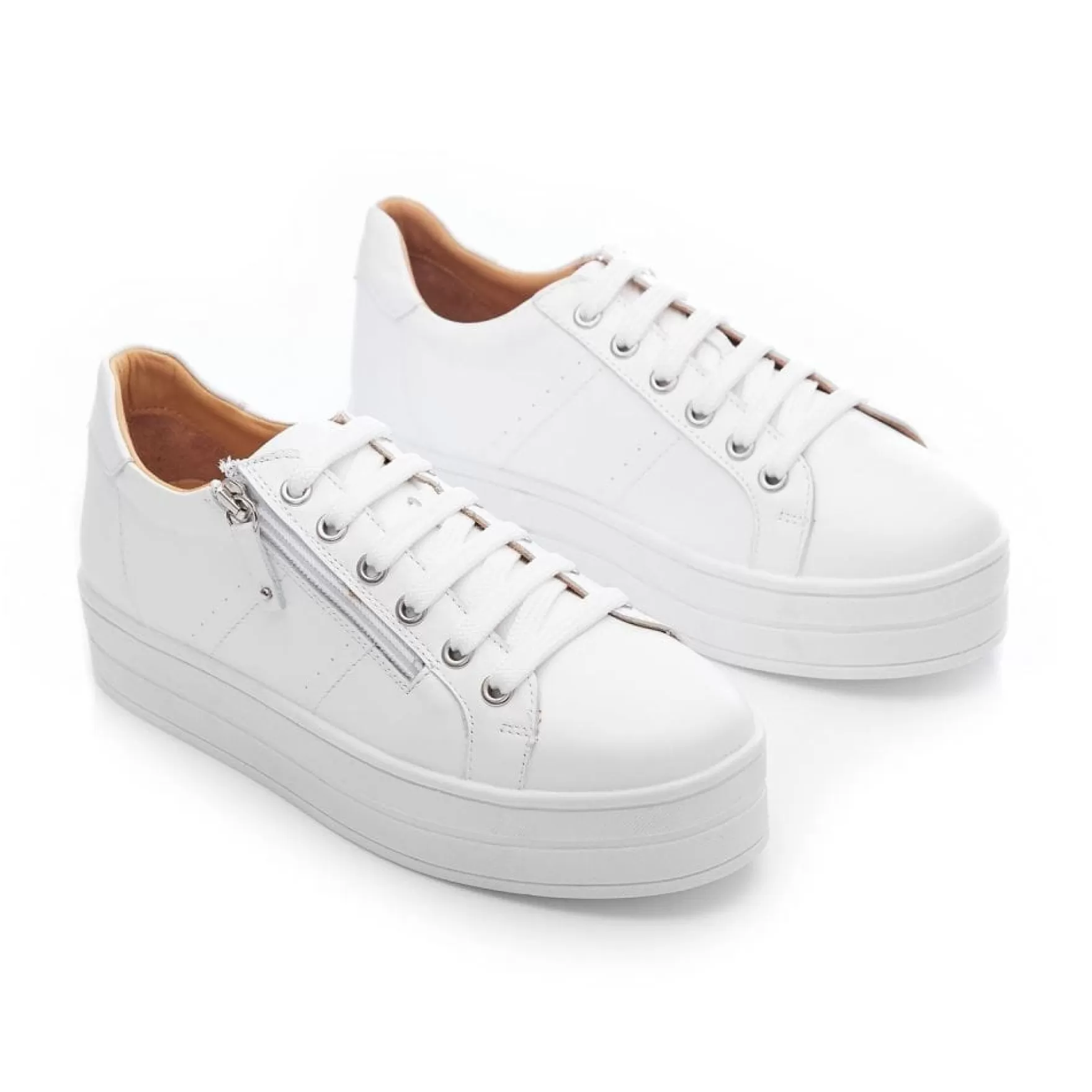 White Trainers*Moda in Pelle White Trainers