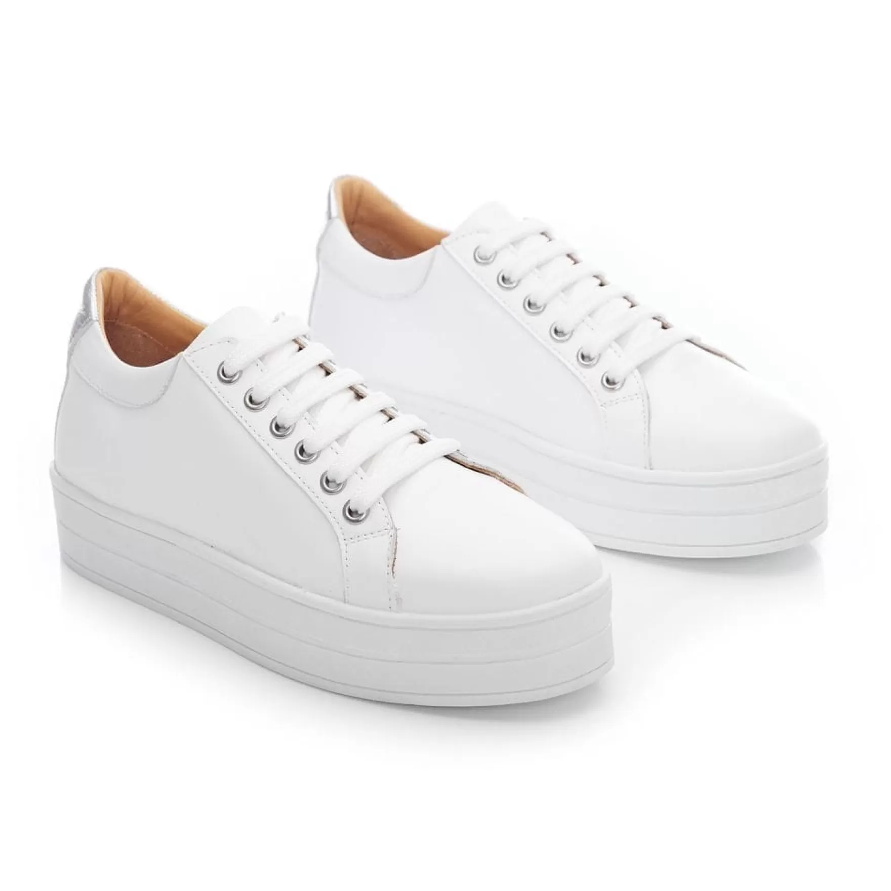 White Trainers*Moda in Pelle White Trainers