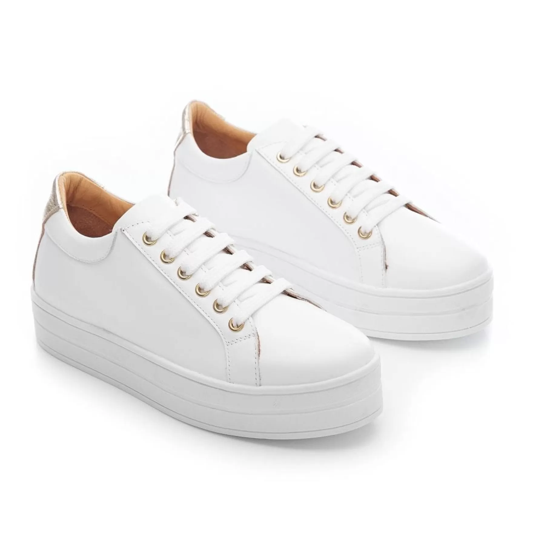 White Trainers*Moda in Pelle White Trainers