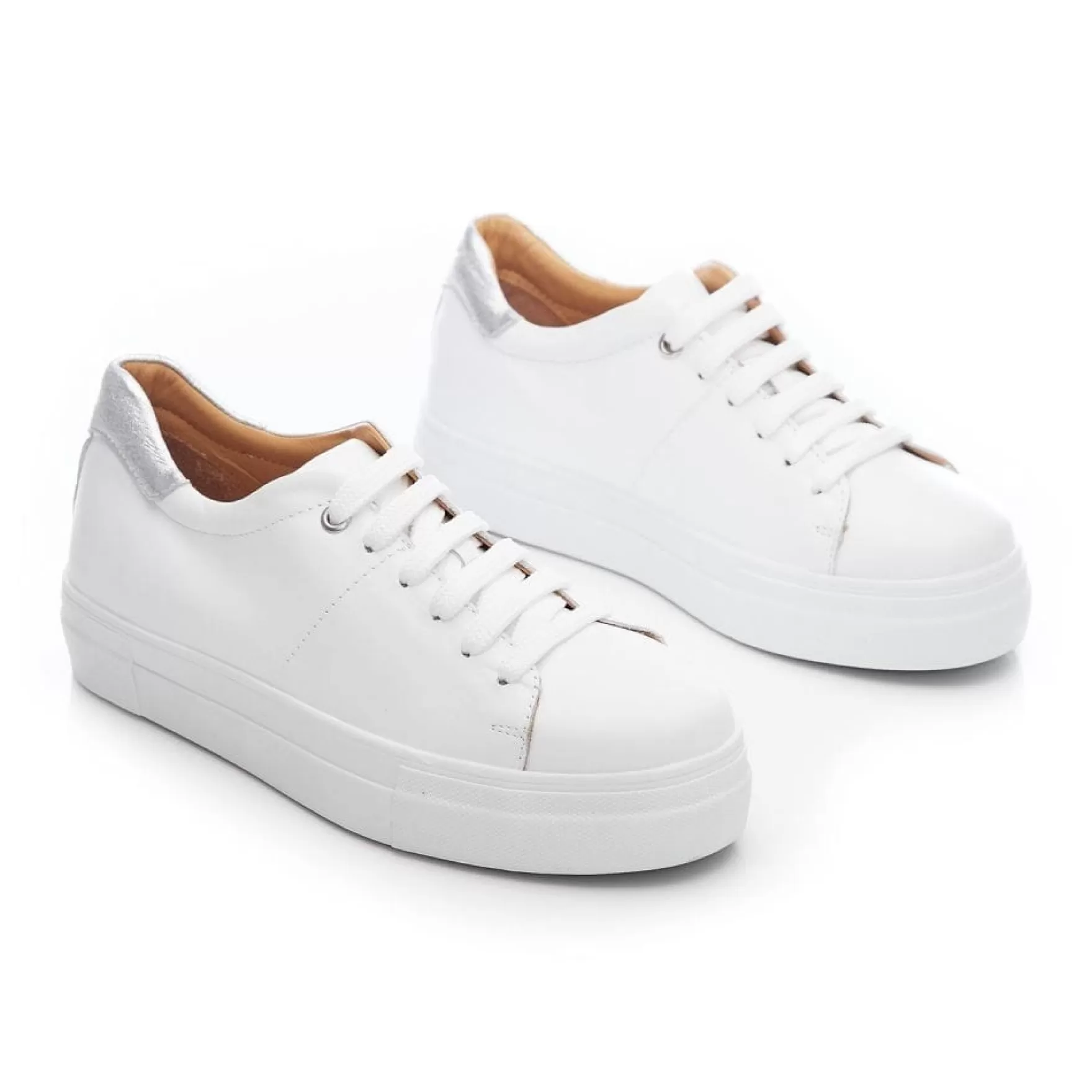 White Trainers*Moda in Pelle White Trainers