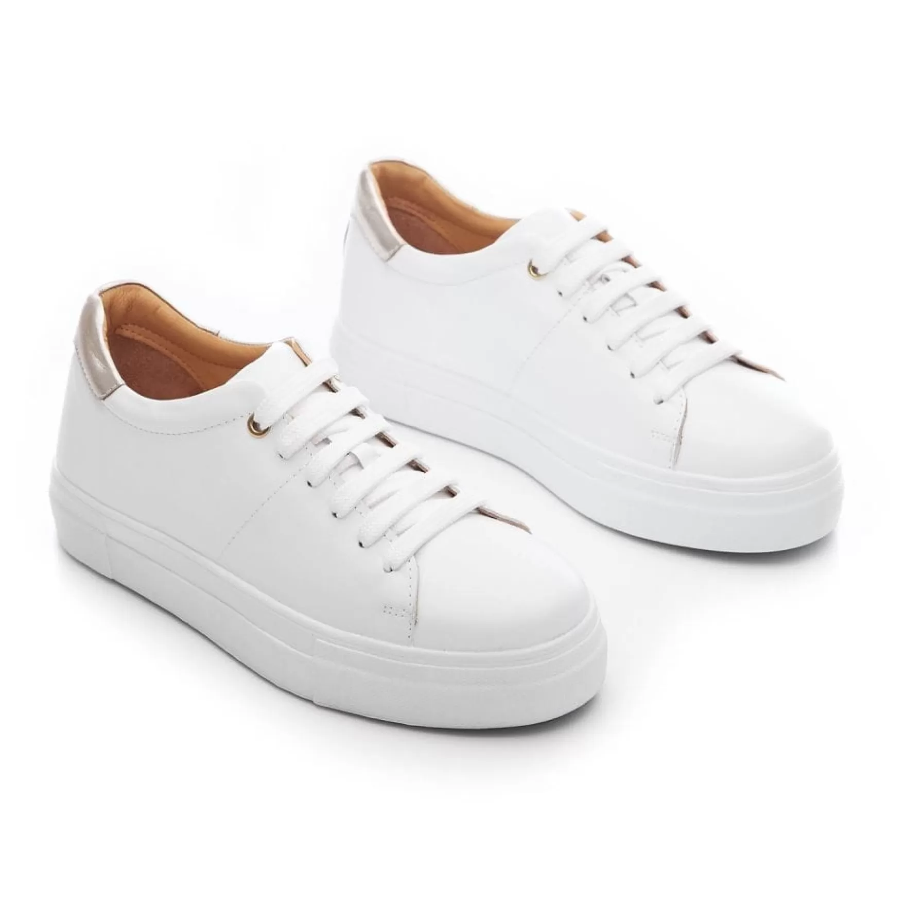 White Trainers*Moda in Pelle White Trainers