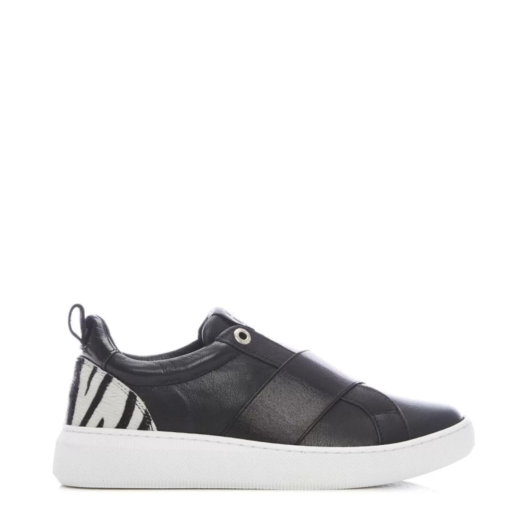 Black Trainers | Slip-On Trainers*Moda in Pelle Black Trainers | Slip-On Trainers