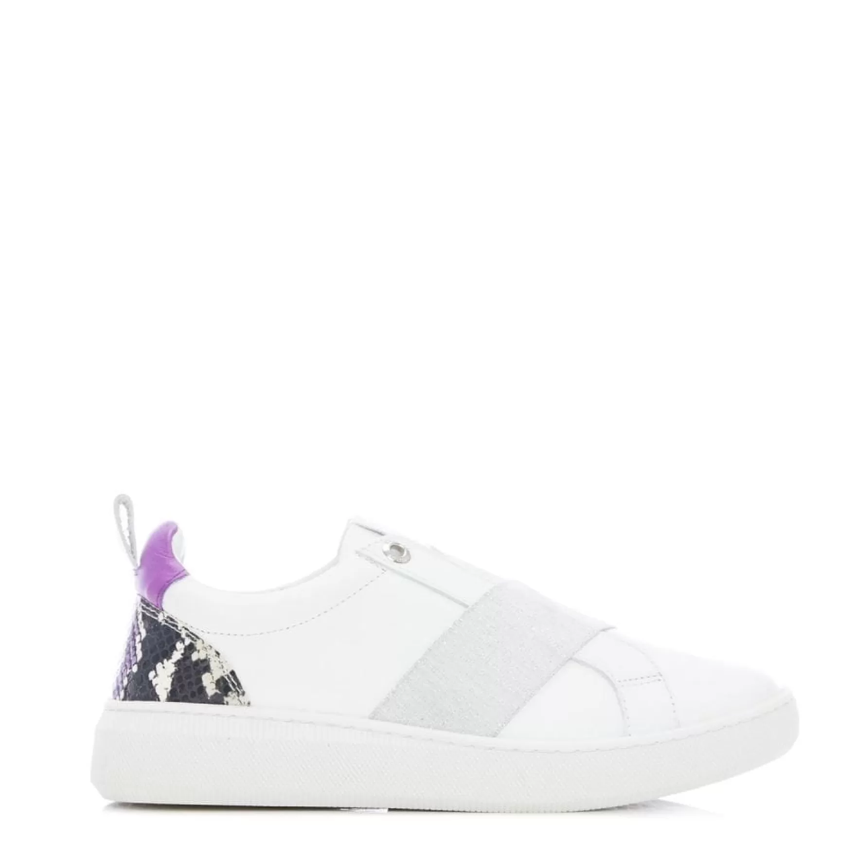 White Trainers | Slip-On Trainers*Moda in Pelle White Trainers | Slip-On Trainers