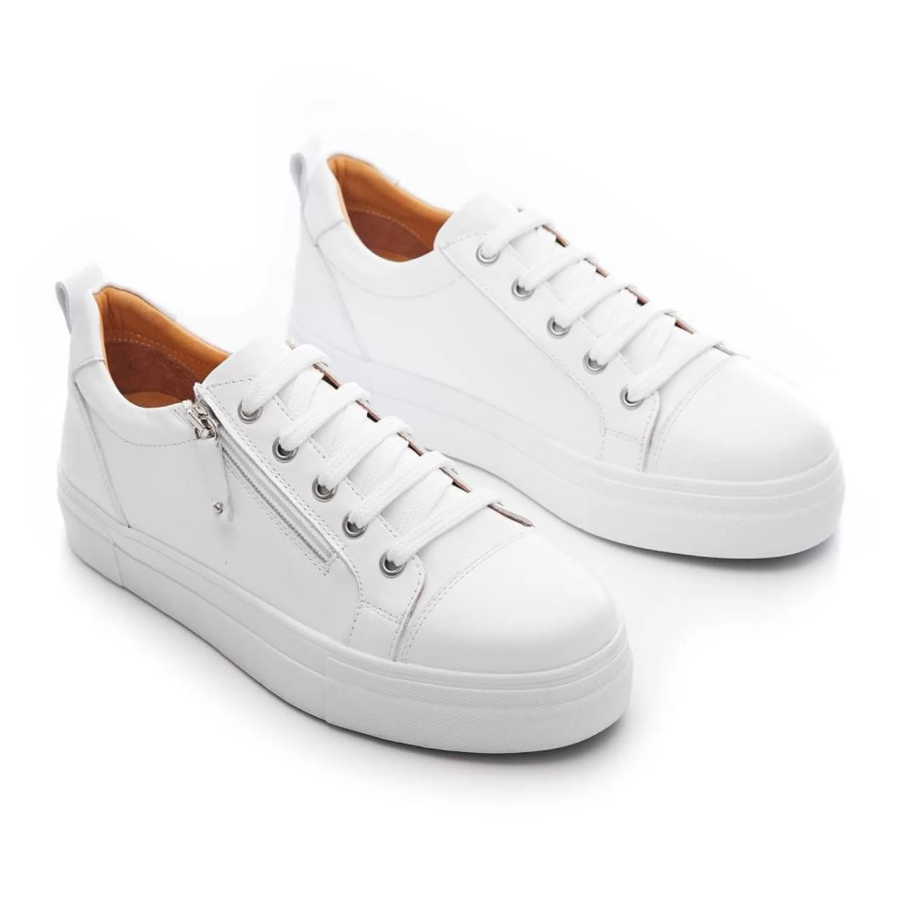 White Trainers*Moda in Pelle White Trainers