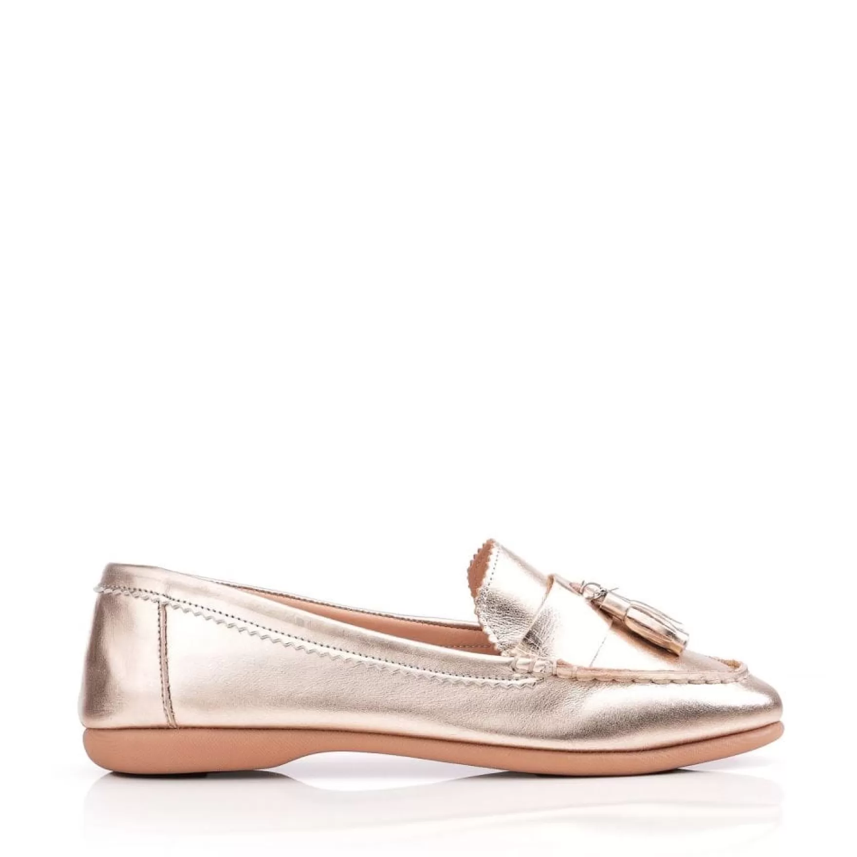 Metallics | Flat and Ballerina Shoes | Brogues and Loafers*Moda in Pelle Metallics | Flat and Ballerina Shoes | Brogues and Loafers