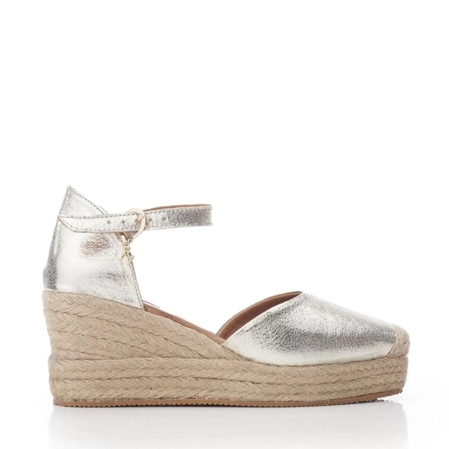 Metallics | Wedge Sandals*Moda in Pelle Metallics | Wedge Sandals