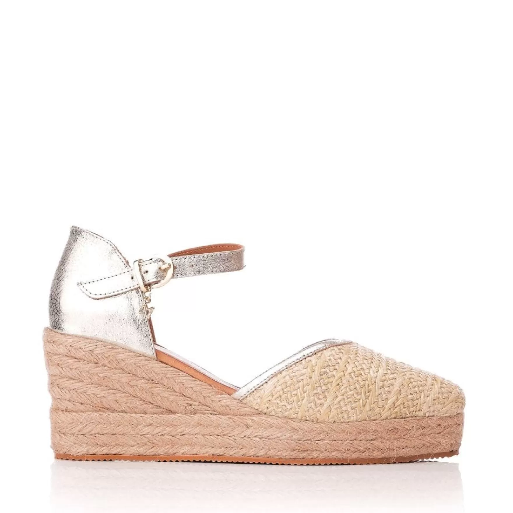 Metallics | Wedge Sandals*Moda in Pelle Metallics | Wedge Sandals