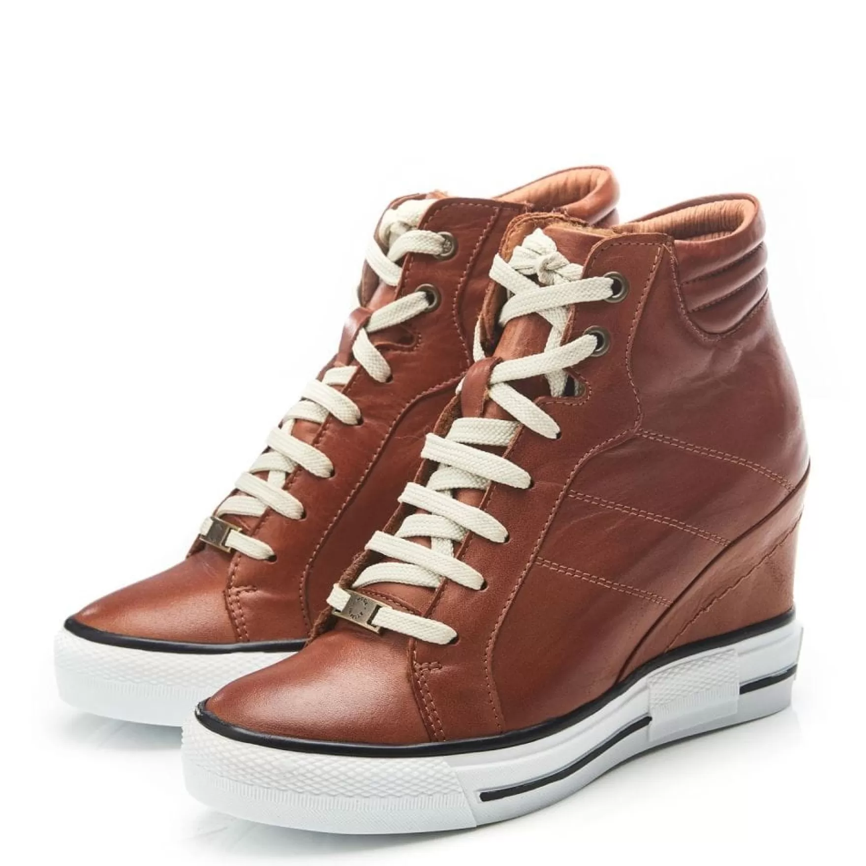 Wedge Trainers | High-Top Trainers*Moda in Pelle Wedge Trainers | High-Top Trainers