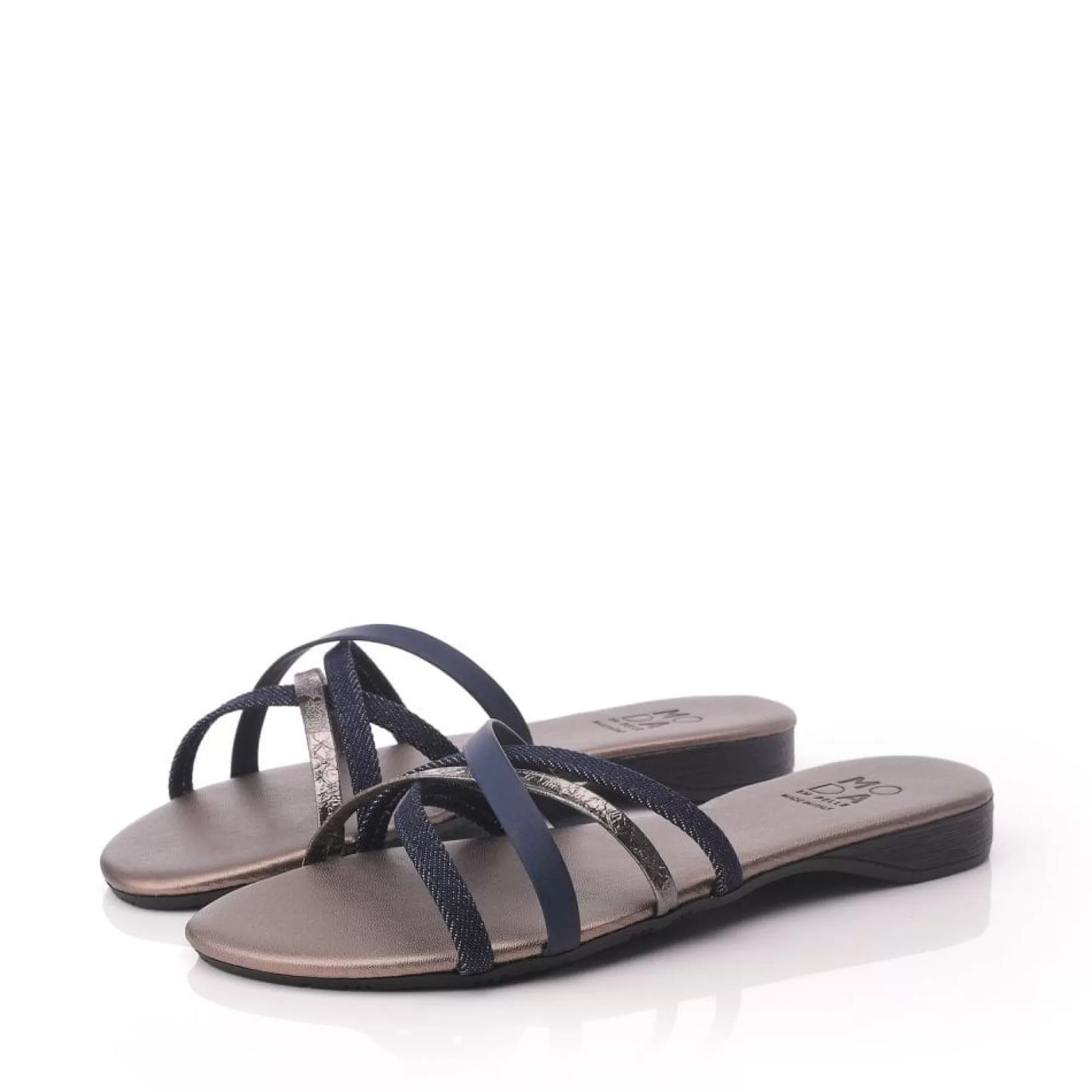 Flat Sandals | Slider Sandals*Moda in Pelle Flat Sandals | Slider Sandals