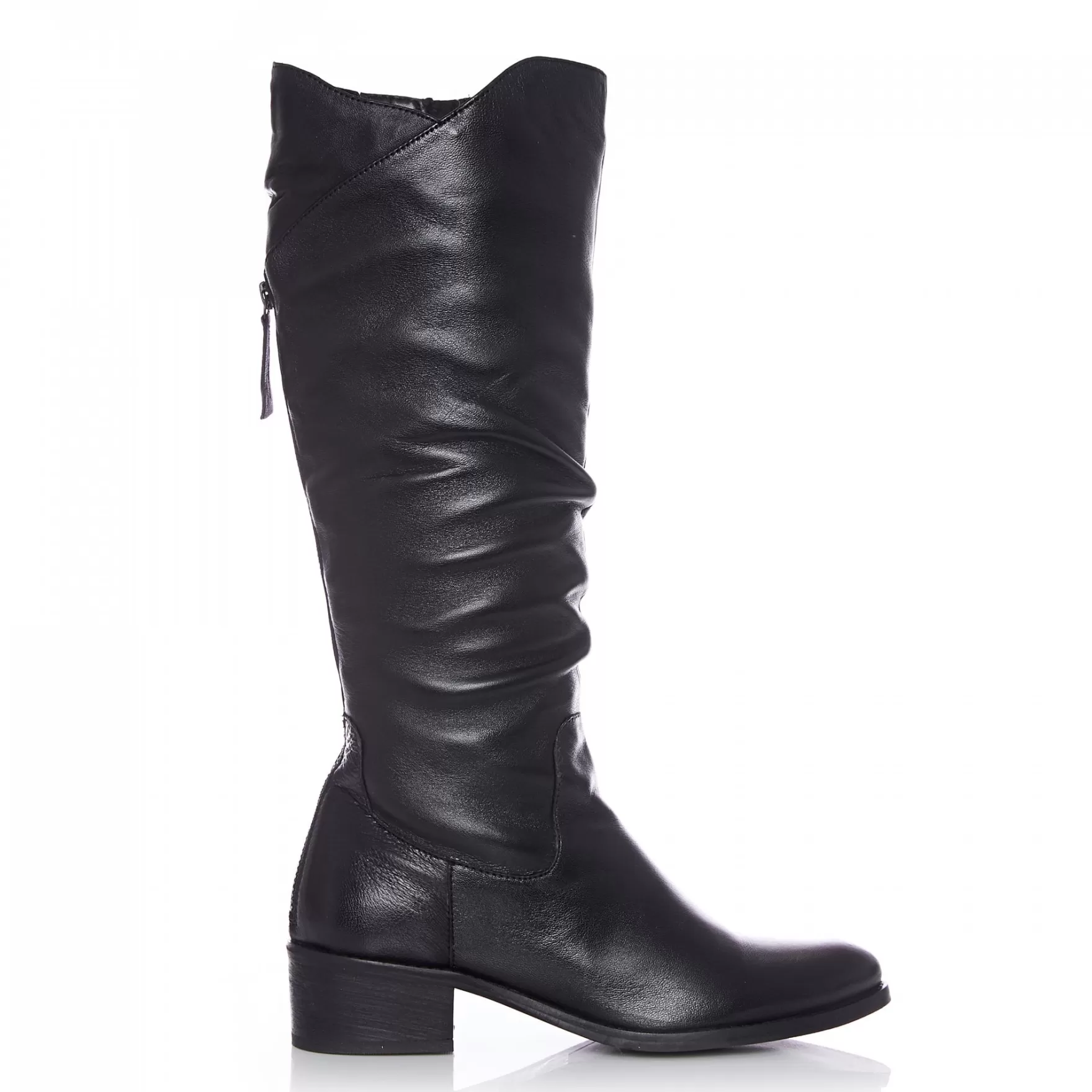 Leather Boots | Black Boots | Riding and Flat Boots*Moda in Pelle Leather Boots | Black Boots | Riding and Flat Boots