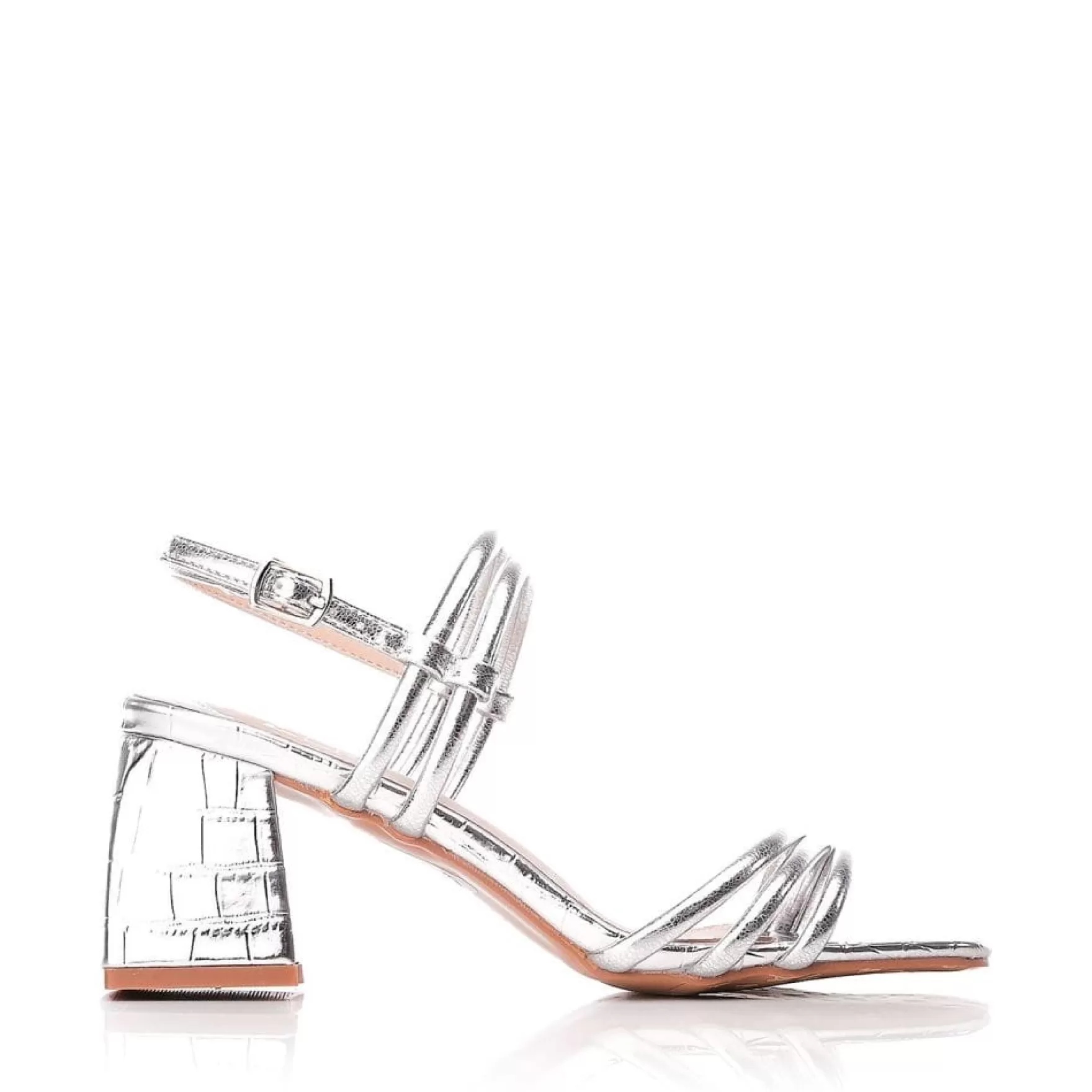 Metallics | Heeled Sandals*Moda in Pelle Metallics | Heeled Sandals