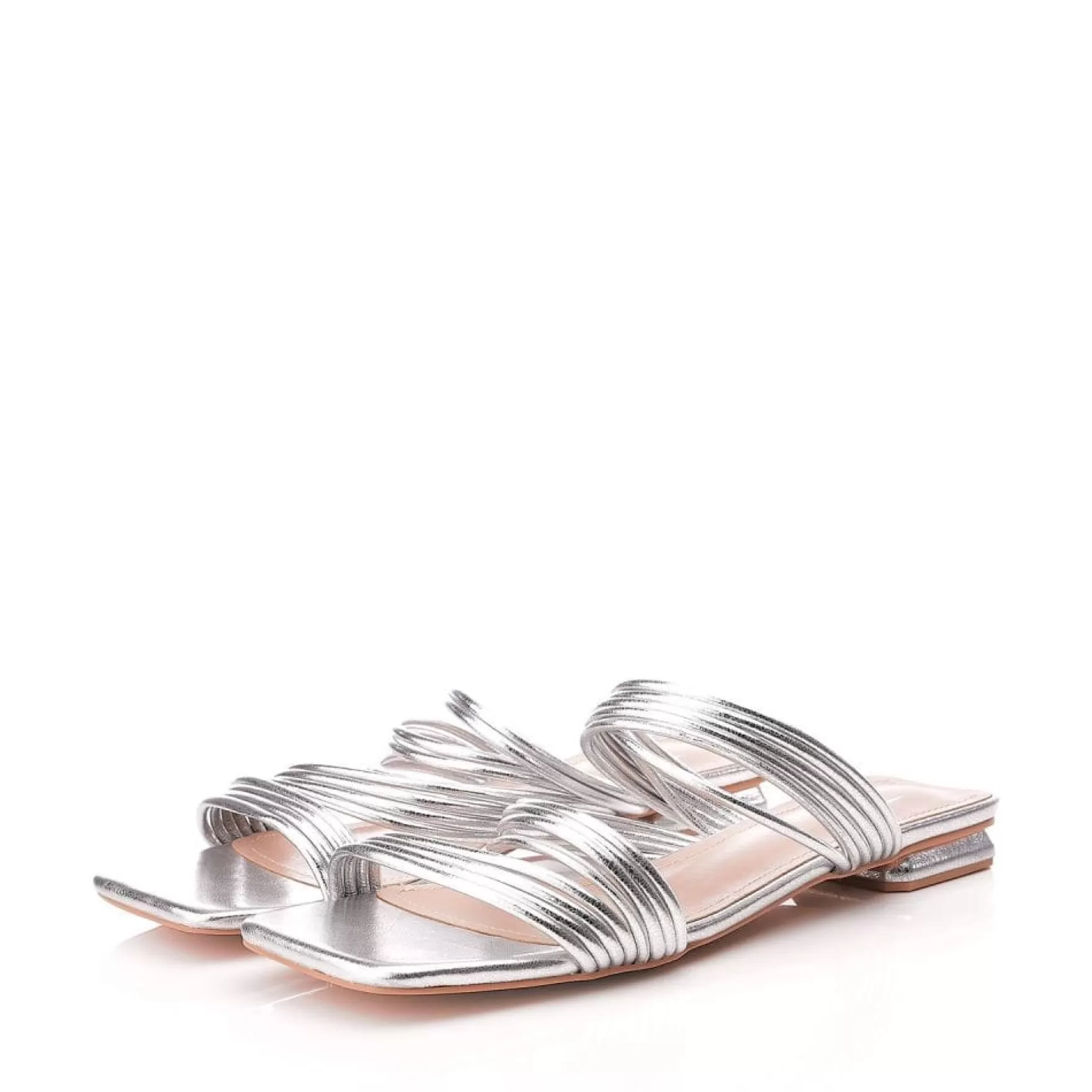 Metallics | Flat Sandals | Slider Sandals*Moda in Pelle Metallics | Flat Sandals | Slider Sandals