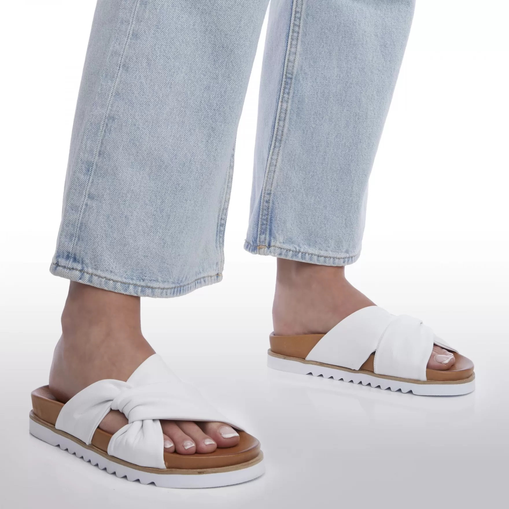 Flat Sandals | Slider Sandals | Flatform Sandals*Moda in Pelle Flat Sandals | Slider Sandals | Flatform Sandals