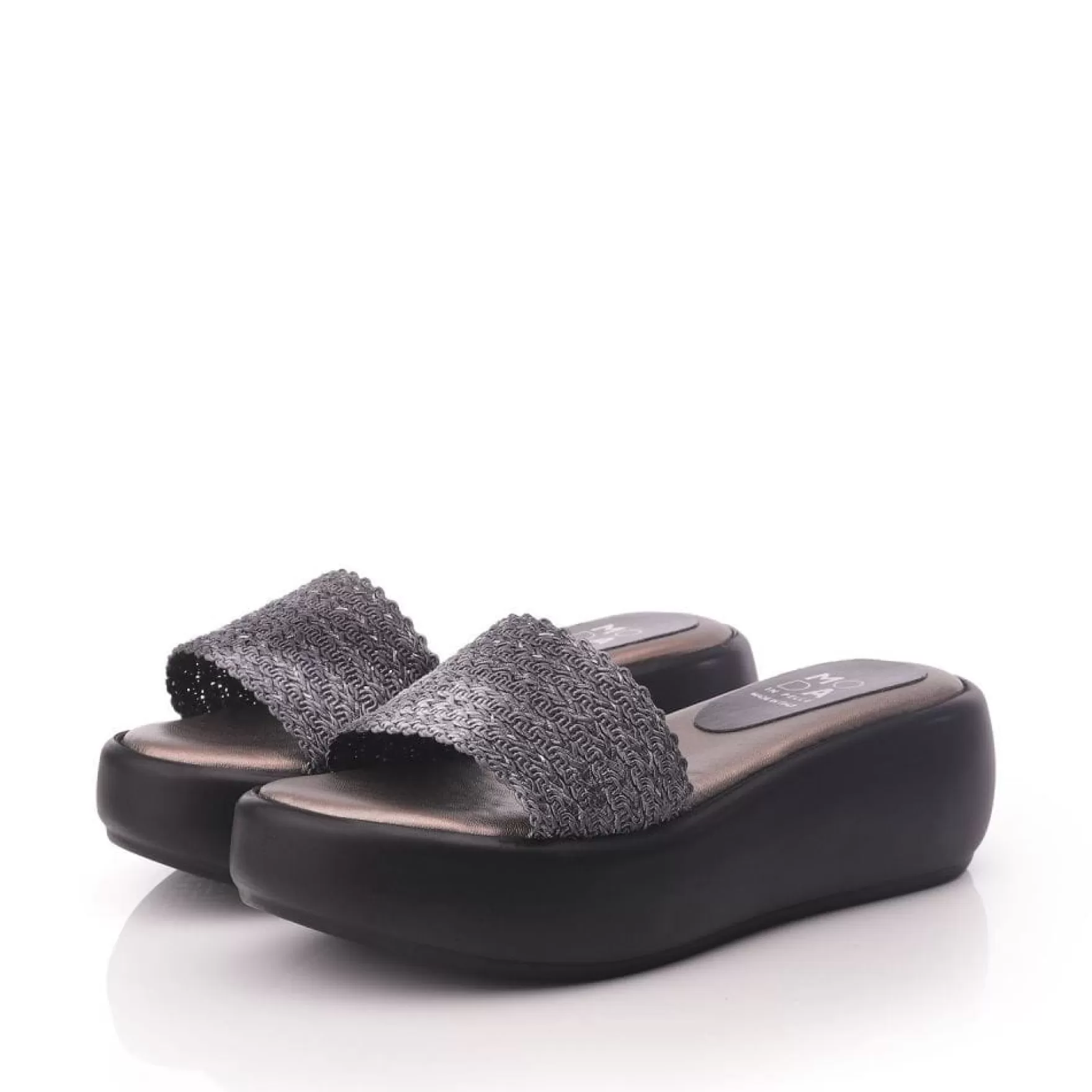 Slider Sandals | Flatform Sandals*Moda in Pelle Slider Sandals | Flatform Sandals