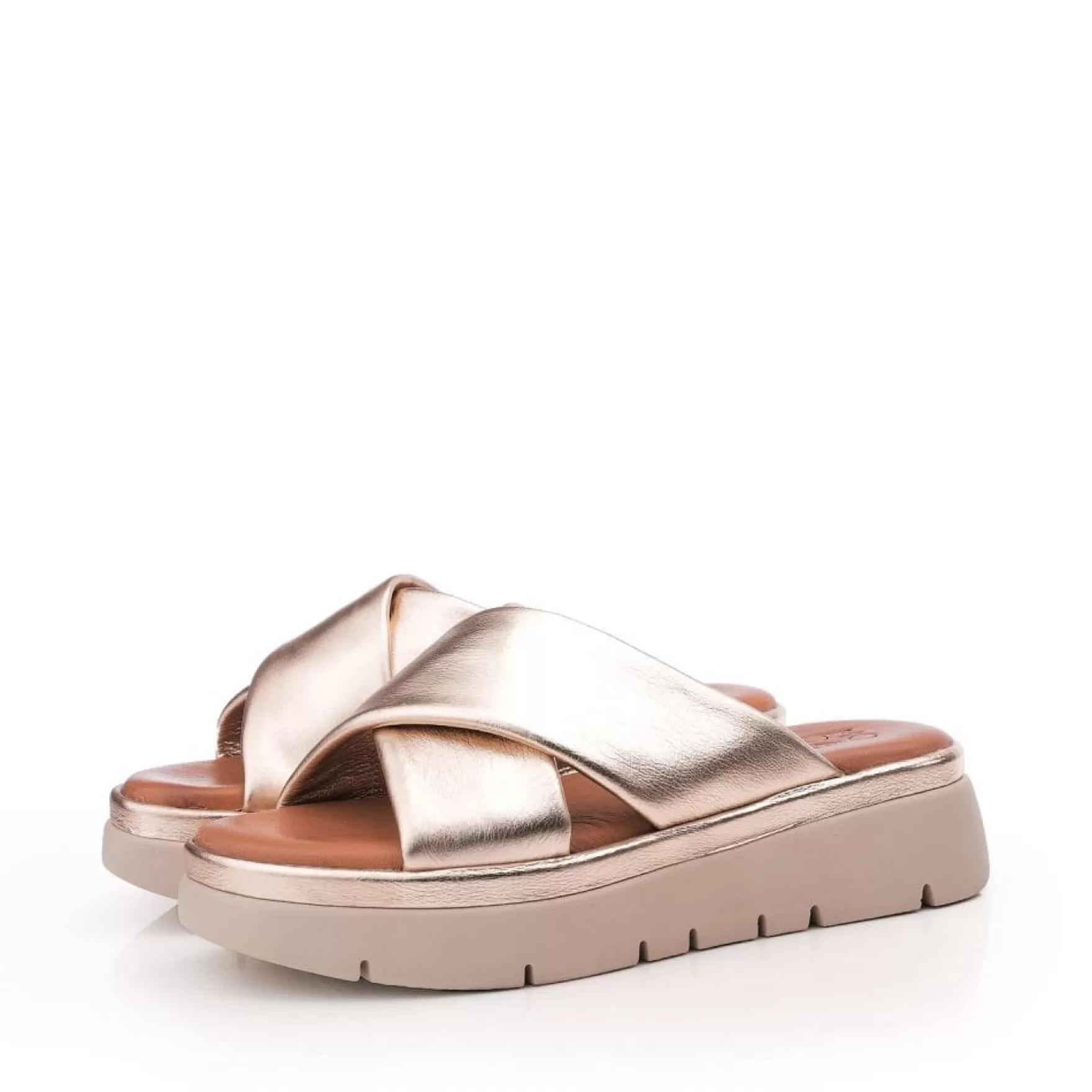 Slider Sandals | Flatform Sandals*Moda in Pelle Slider Sandals | Flatform Sandals