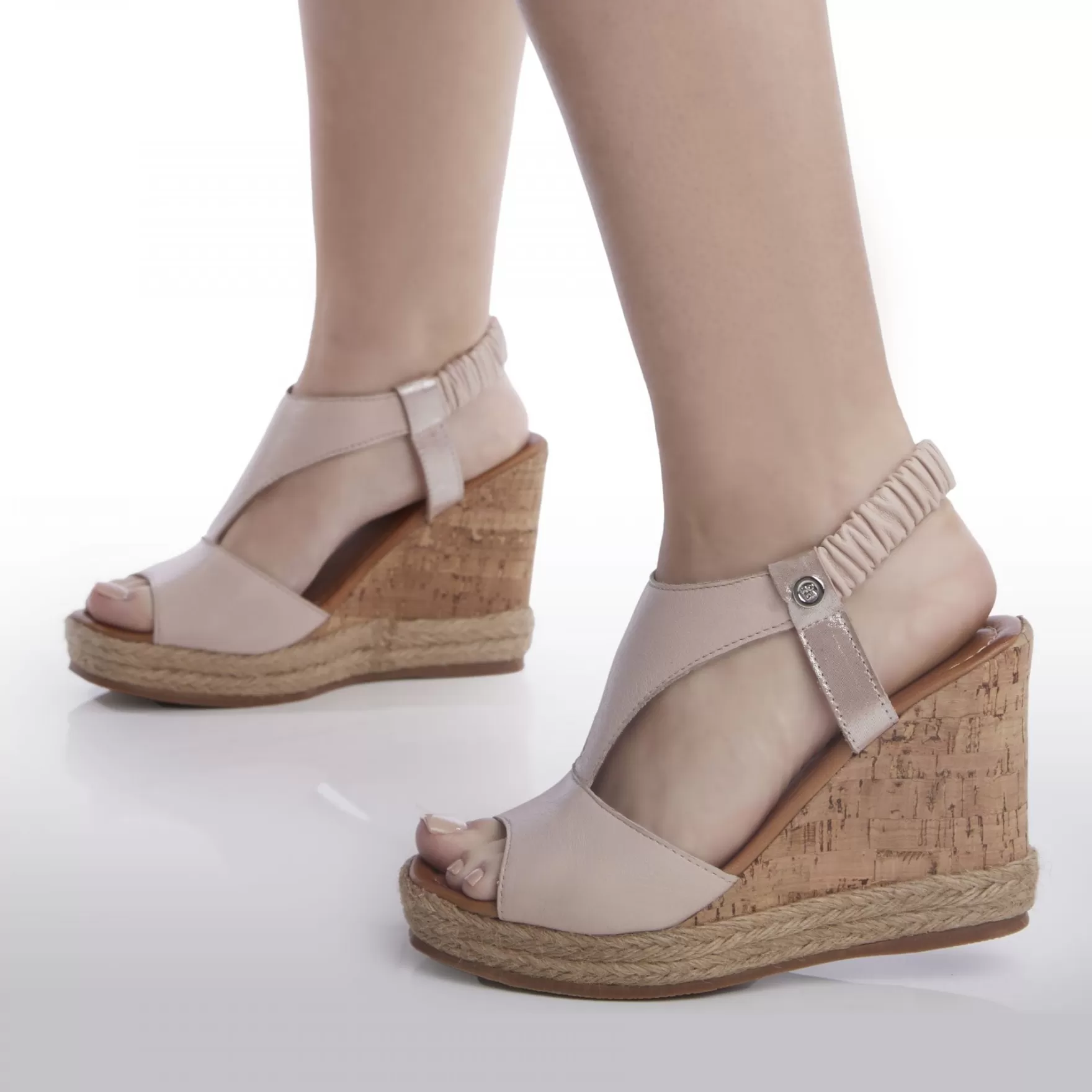 Wedge Sandals*Moda in Pelle Wedge Sandals