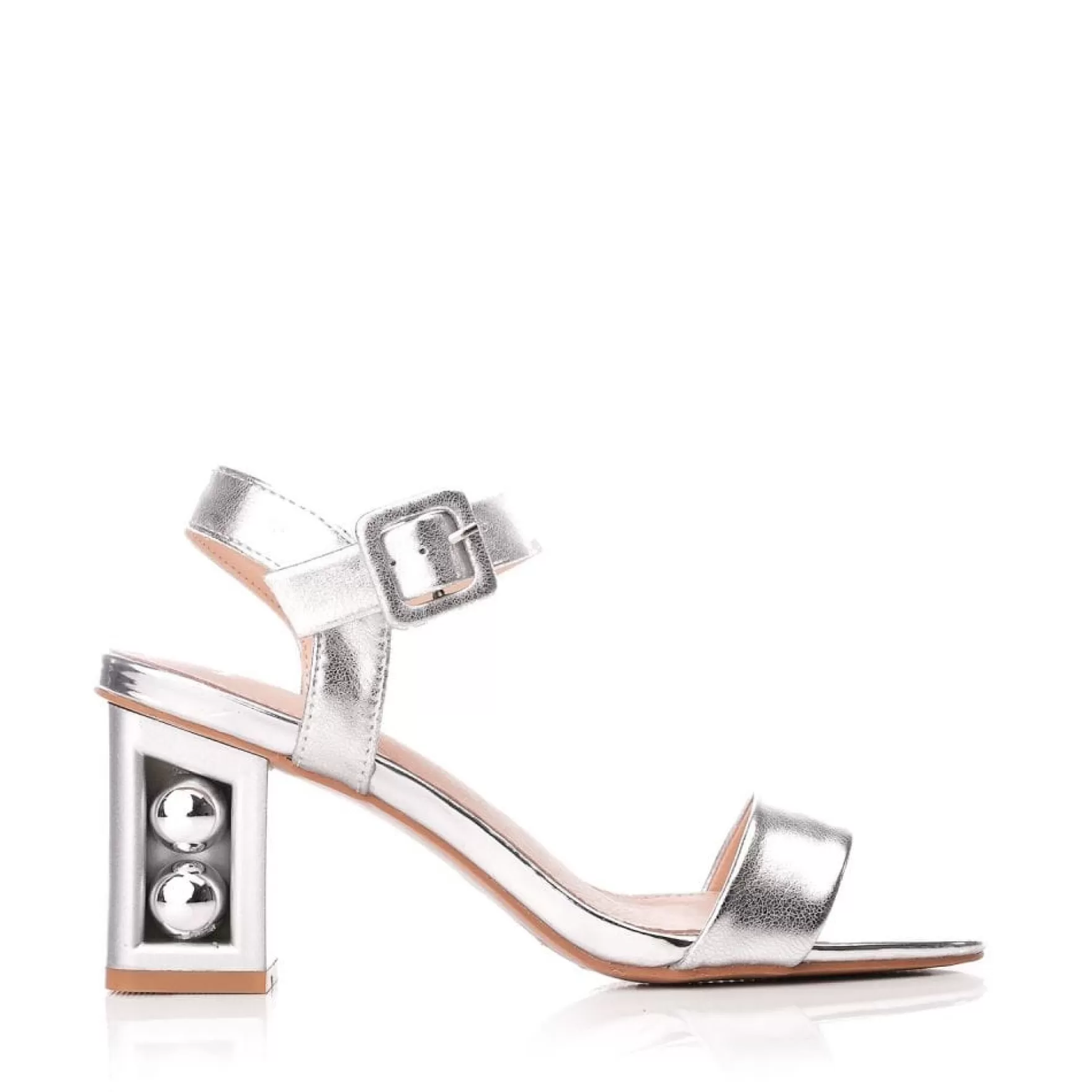 Metallics | Heeled Sandals*Moda in Pelle Metallics | Heeled Sandals