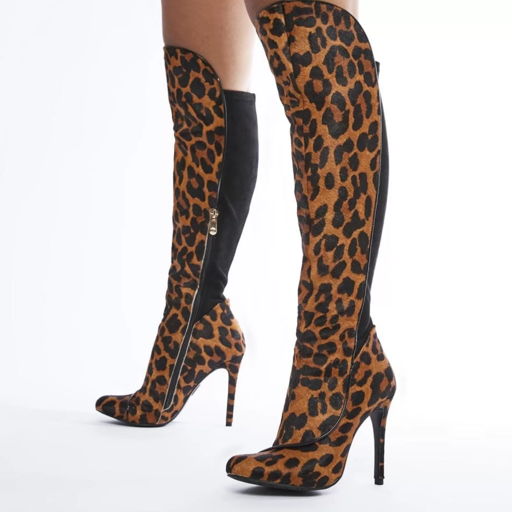 Animal Print | Over the Knee Boots*Moda in Pelle Animal Print | Over the Knee Boots