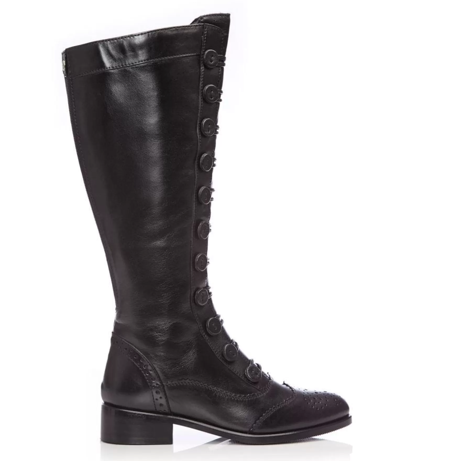 Leather Boots | Black Boots | Knee High Boots*Moda in Pelle Leather Boots | Black Boots | Knee High Boots